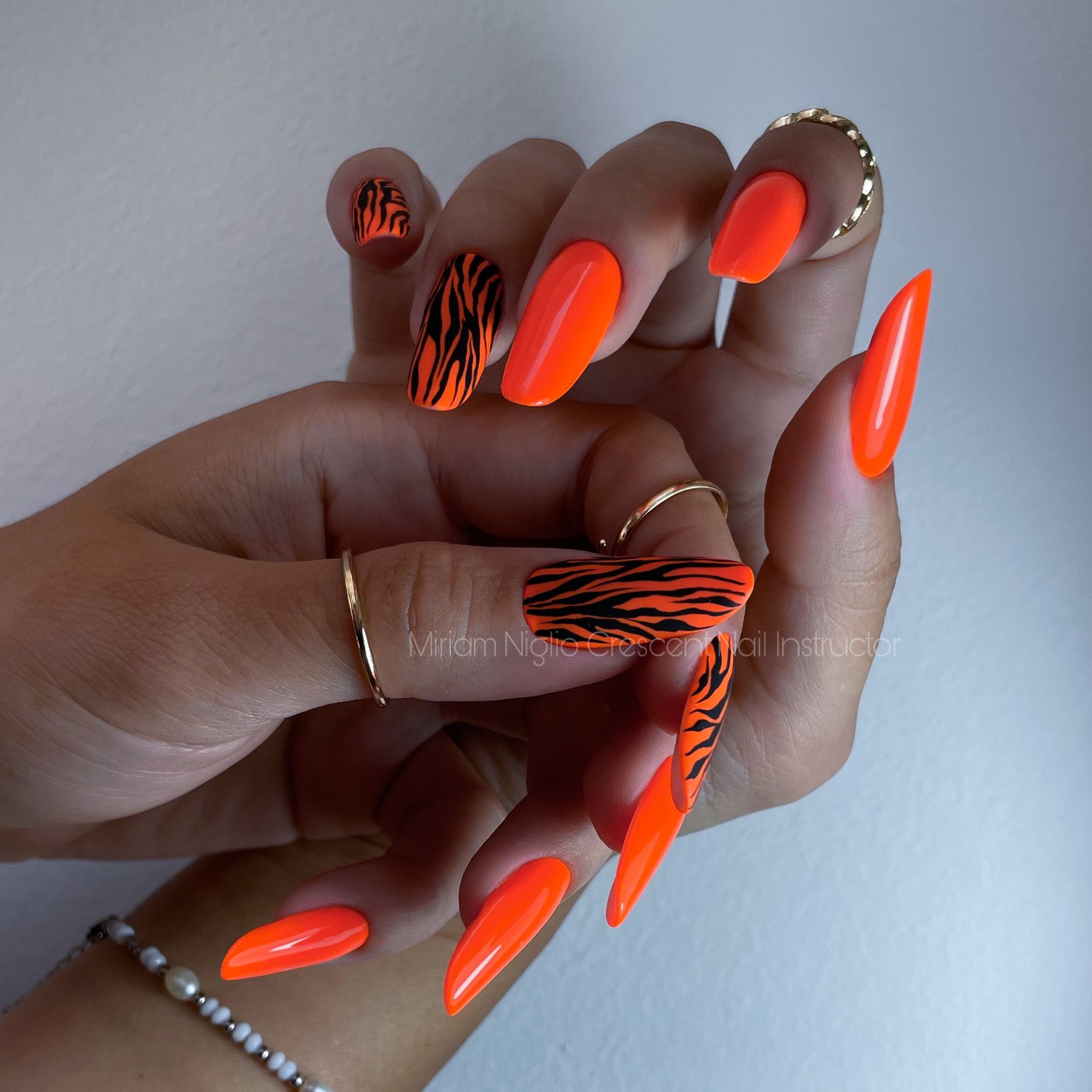 Gel Polish 8ml Orange Flame