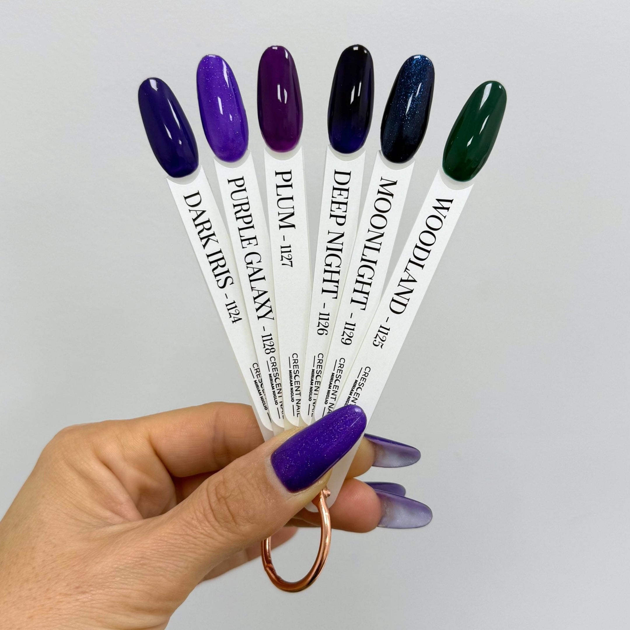 Dark Silence Collection Crescent Nail + Omaggio