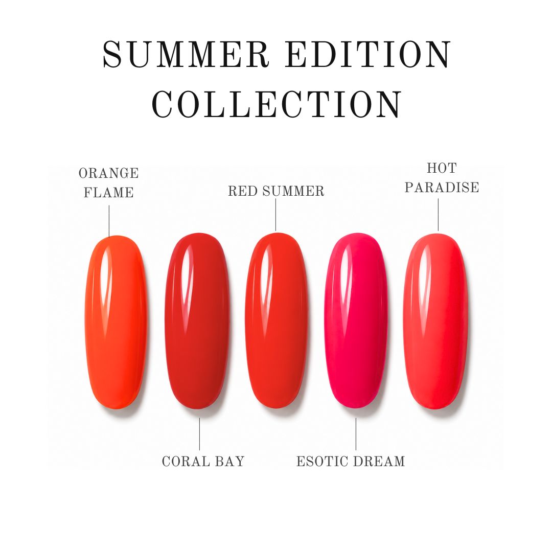 Gel Polish 8ml Red Summer