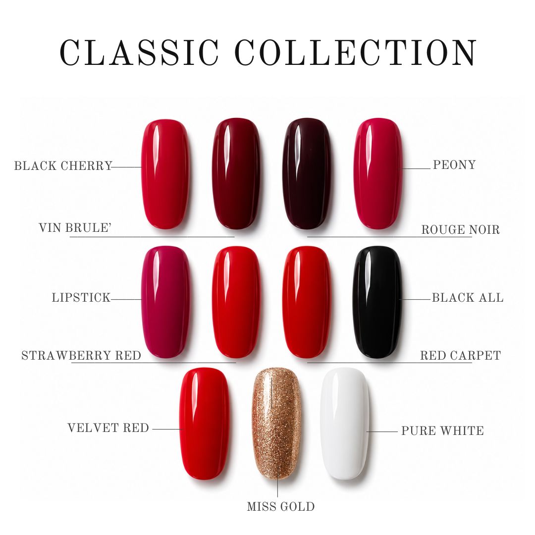 Gel Polish 8ml Black All