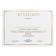 Attestato Percorso Accademico Base