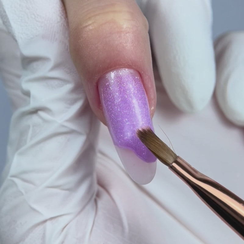 Carica video: Acrygel Glitter Lilac 30gr