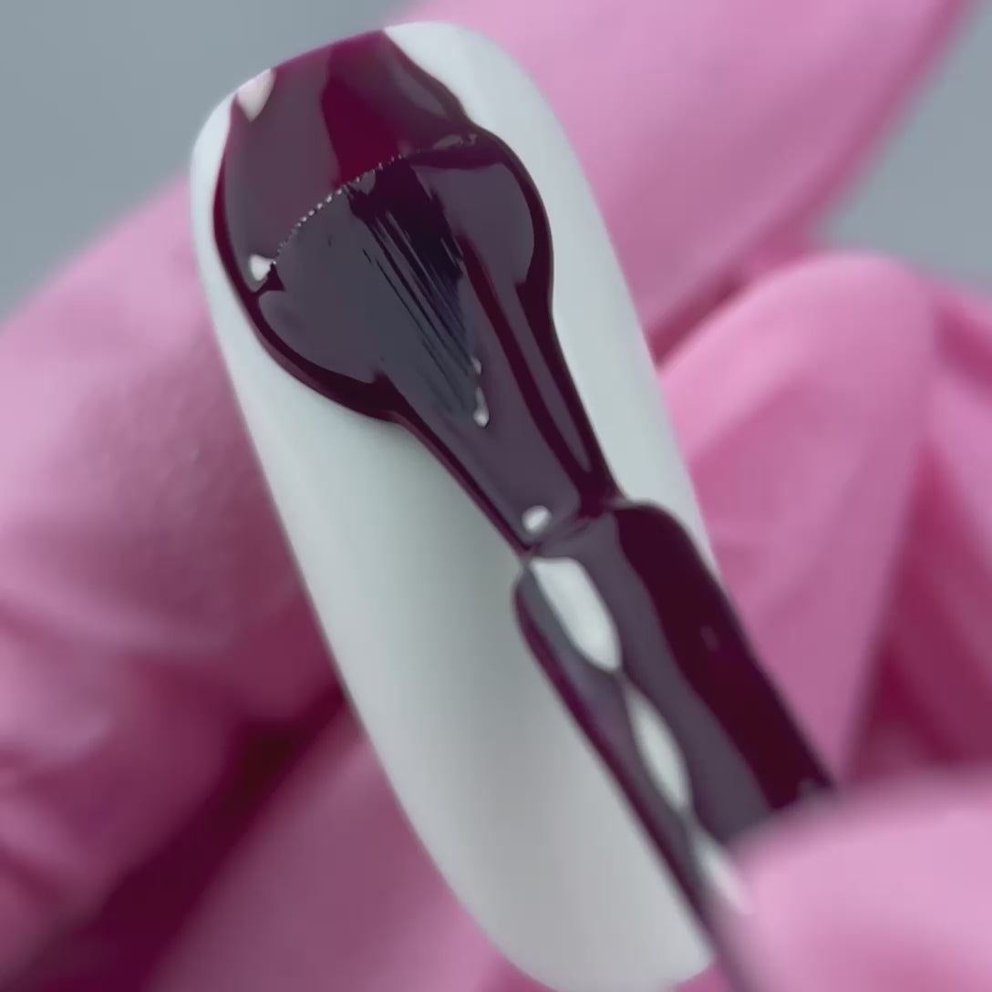 Carica video: Gel polish 8ml marsala Crescent Nail