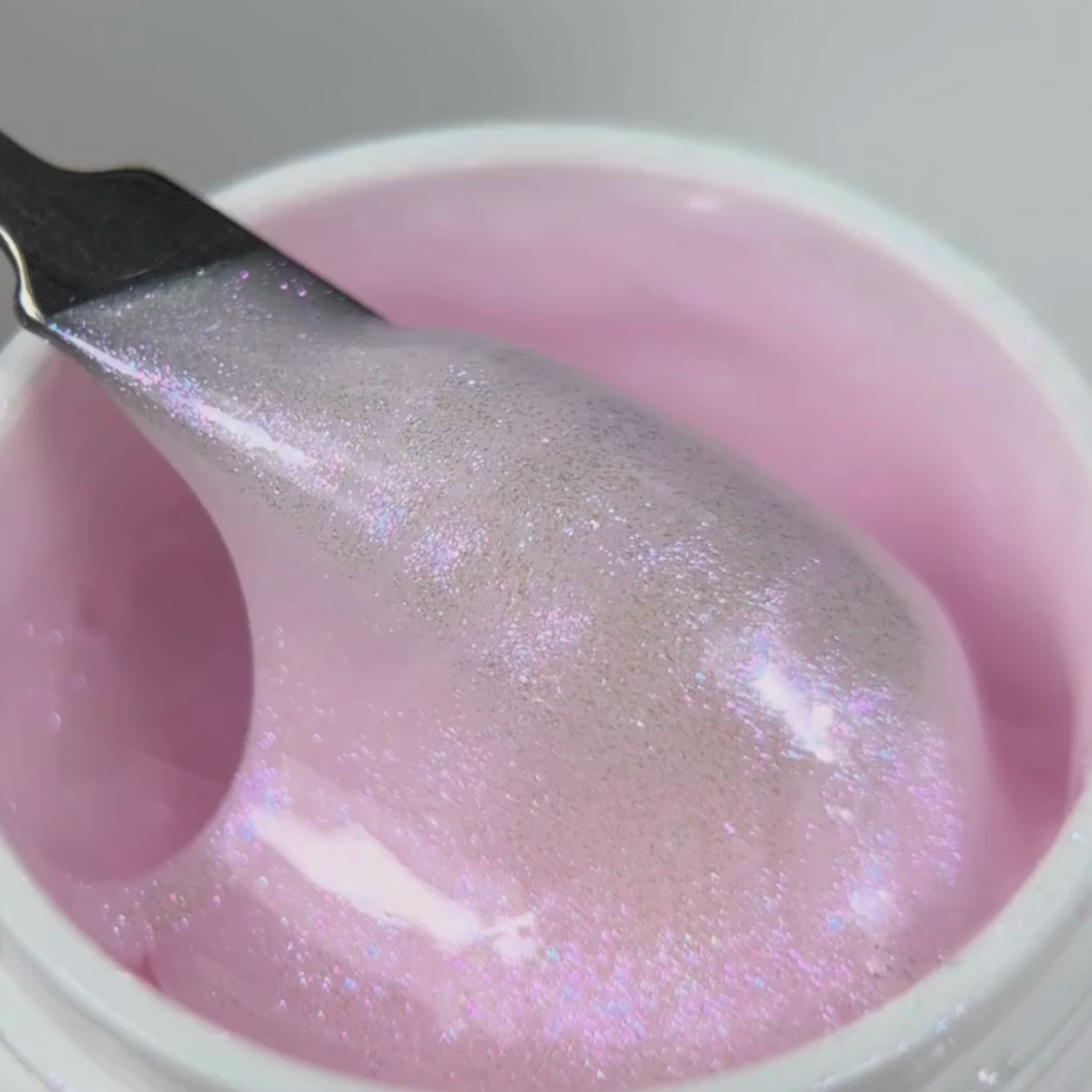 Carica video: Builder Shiny Gel 15gr Pink Frozen