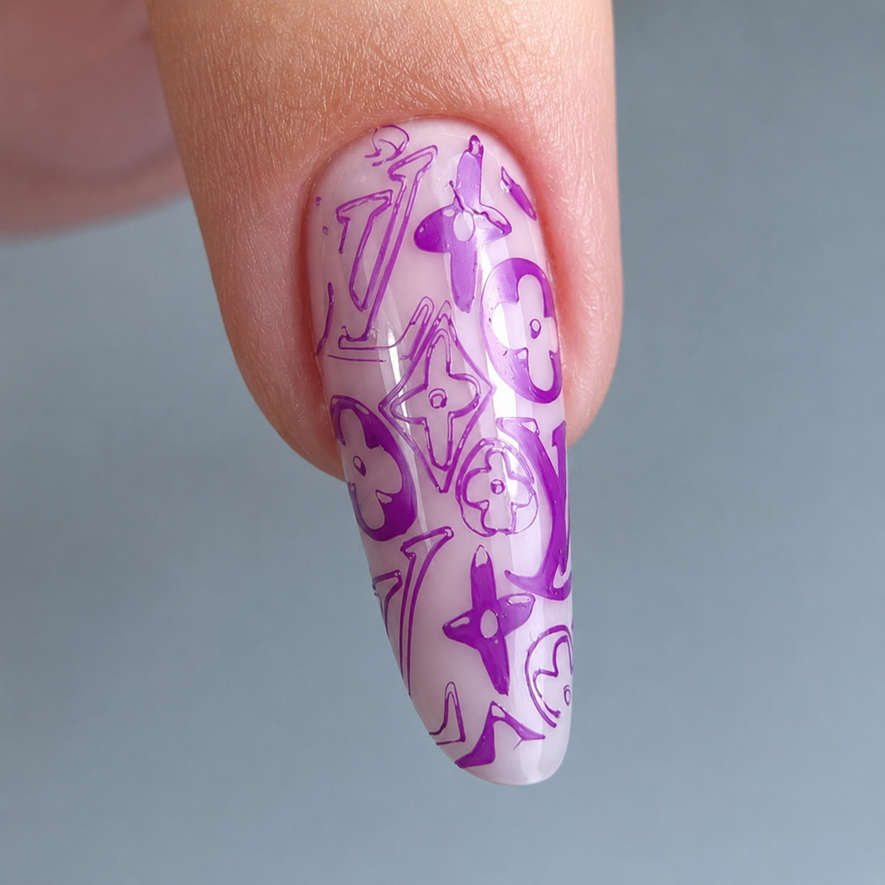 Stamping Polish 10ml Viola Scuro