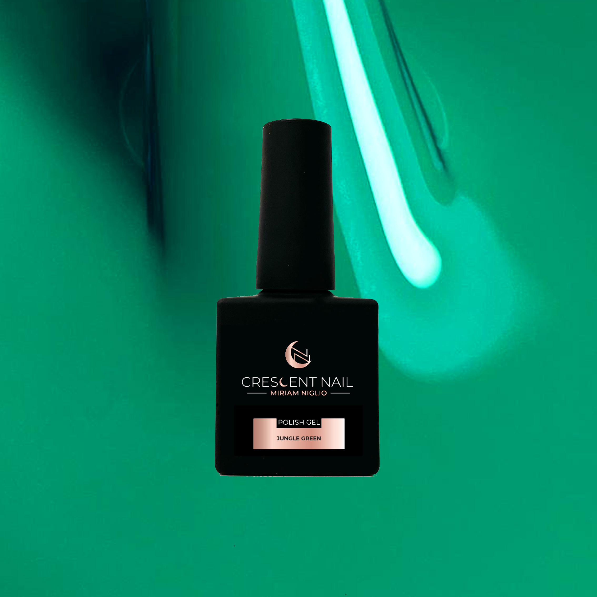 Gel polish 8 ml jungle green Crescent Nail - Crescent Nail®