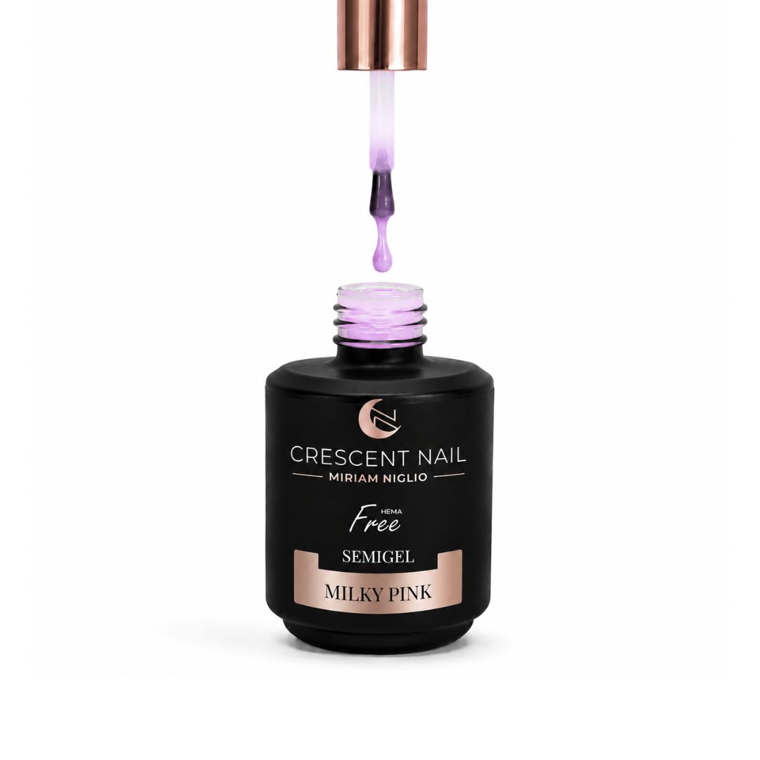 14 Semigel Milky Pink 15ml Crescent Nail - immagine 1