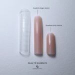 Dual tip quadrata Crescent Nail