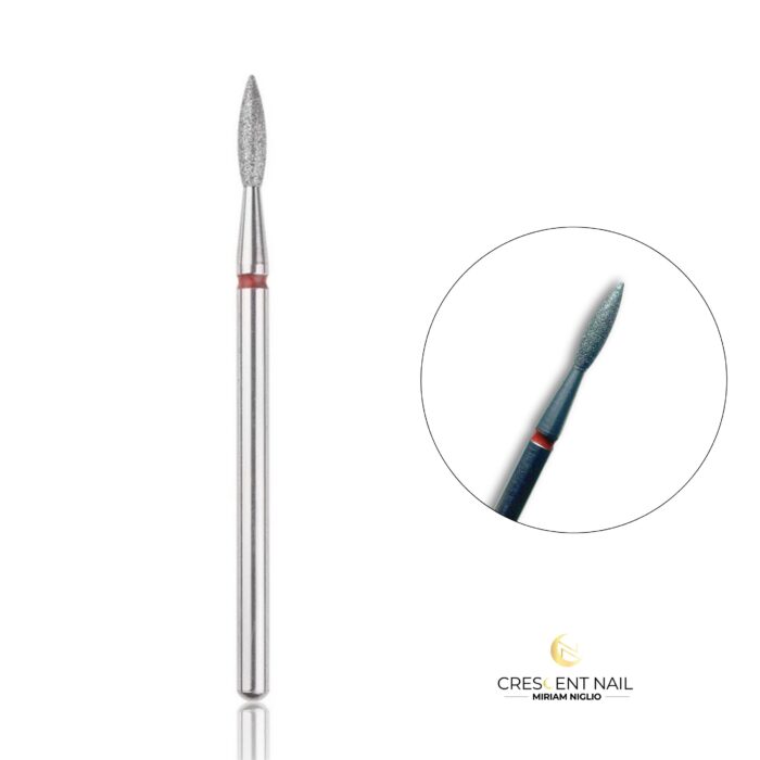 Punta diamantata "Flame" Ø2.1 mm - immagine 1