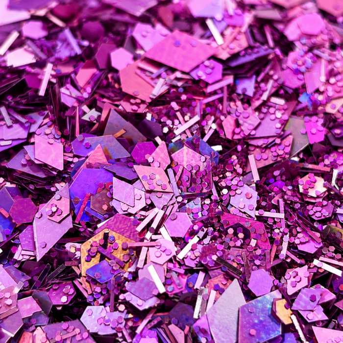 Polvere glitter mix 04 Crescent Nail - immagine 2