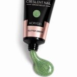 Acrygel 30gr Glitter Green Crescent Nail