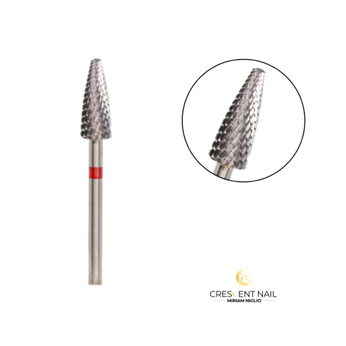 Punta rimozione rossa sottile Crescent Nail - immagine 1