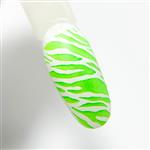 Stamping Polish 10 ml Verde Fluo Crescent Nail - immagine 2