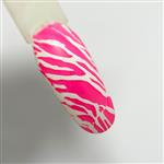 Stamping Polish 10 ml Fucsia Fluo Crescent Nail - immagine 2