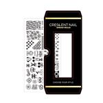 Stamping 01 luxury Crescent Nail