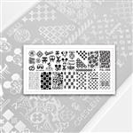 Stamping 01 luxury Crescent Nail - immagine 2