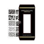 Stamping 03 animalier Crescent Nail