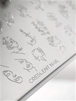 Stamping 04 face Crescent Nail - immagine 2