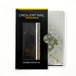 Stamping 02 christmas Crescent Nail