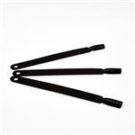 Tip quadrate nere confezione da 50 pz Crescent Nail - immagine 3