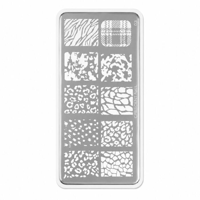 Stamping 03 animalier Crescent Nail - immagine 2
