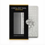 Stamping 02 christmas Crescent Nail