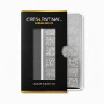 Stamping 05 flower Crescent Nail