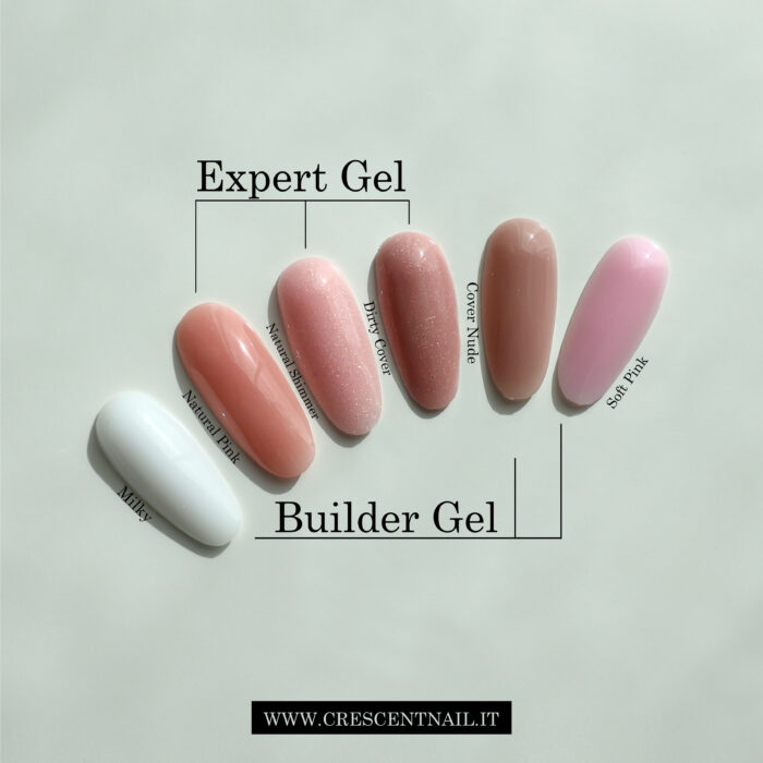 Builder gel - milky 15 ml Crescent Nail - immagine 2