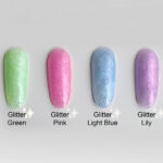 Acrygel 30g "Glitter Green" Crescent Nail - immagine 3