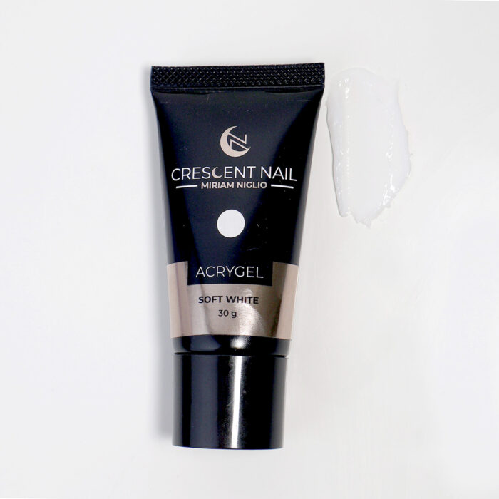 Acrygel 30g "Soft White" Crescent Nail - immagine 1