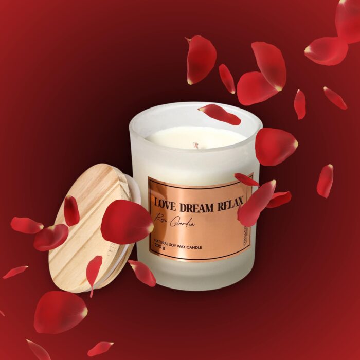 Rose Garden Candle 200gr - immagine 3