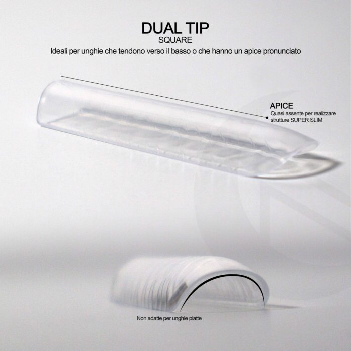 Dual tip Square Crescent Nail - immagine 2