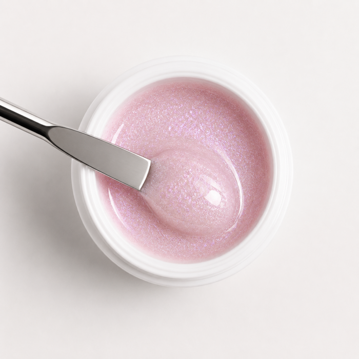 Builder Shiny Gel 15gr Pink Frozen - immagine 2