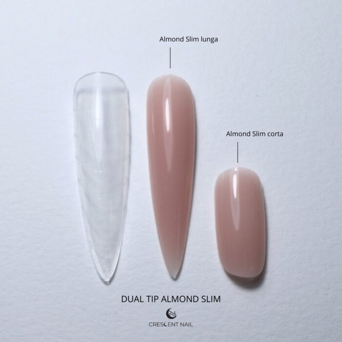 Dual tip Almond Slim Crescent Nail - immagine 1