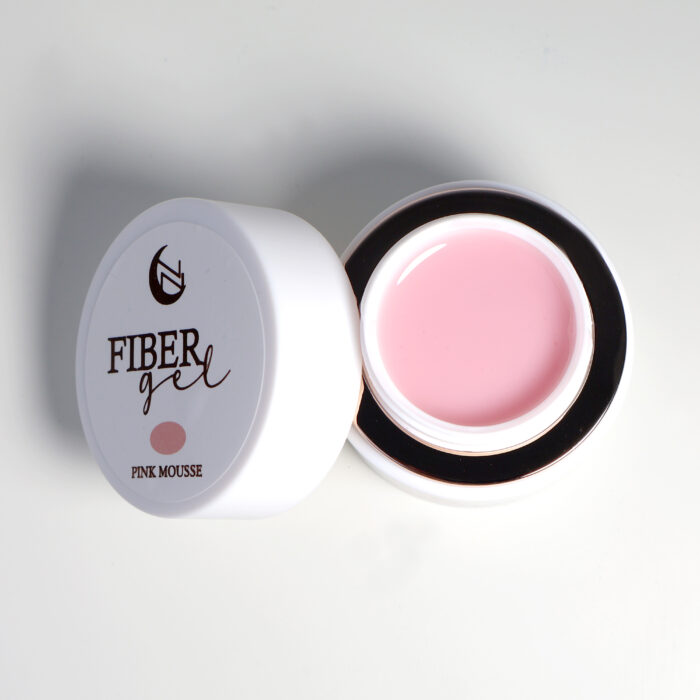 Gel Fiber Pink Mousse 30 gr Cresent Nail - immagine 1