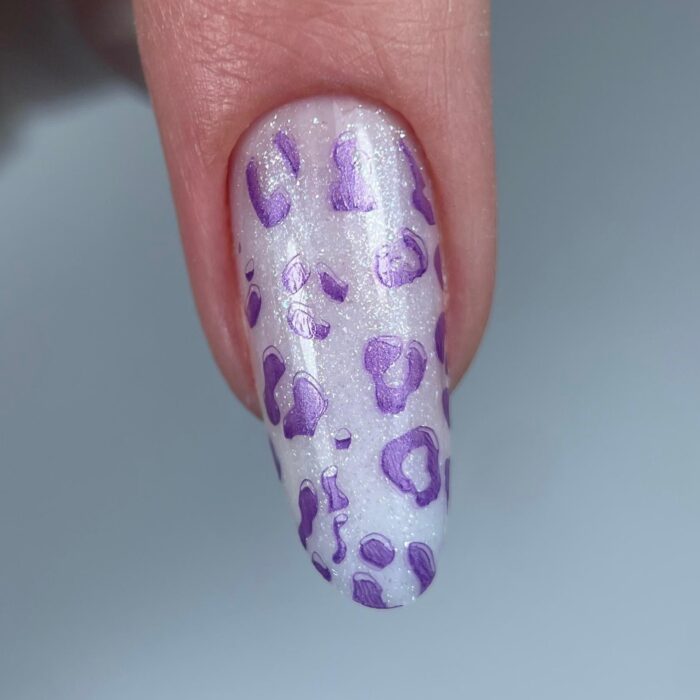 Stamping Polish 10 ml Magnetic Violet Crescent Nail - immagine 3