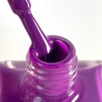 Stamping Polish 10 ml Viola Scuro Crescent Nail - immagine 2