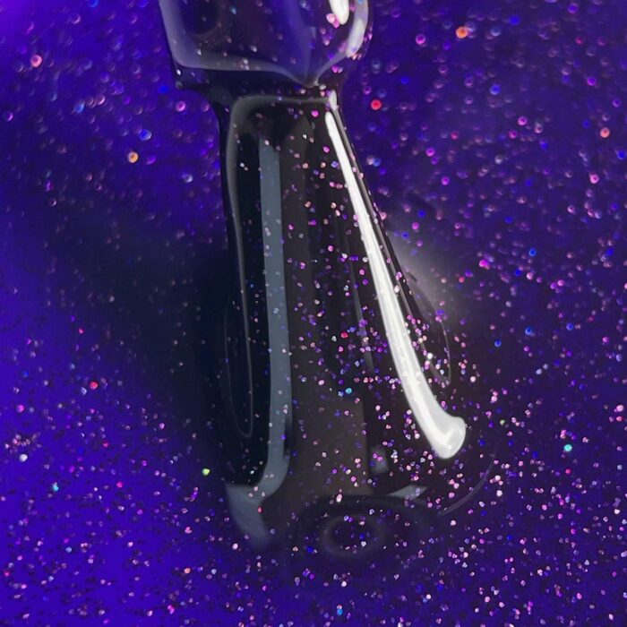 Gel Polish Purple Galaxy 8ml Crescent Nail - immagine 1