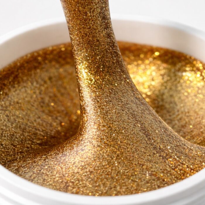 Paint Gel Gold 5ml Crescent Nail - immagine 2